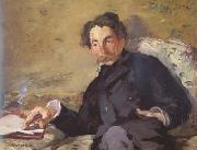 Edouard Manet Stephane Mallarme (mk06) painting